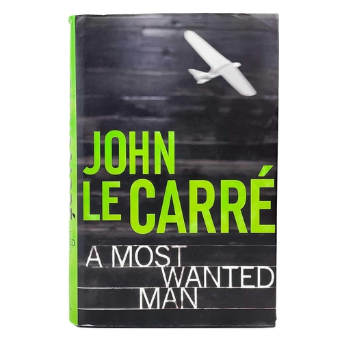 453 - LE CARRE, John A Most Wanted Man Signed, sixth reprint, unclipped dj, Huddersfield & Staunton, 2008.