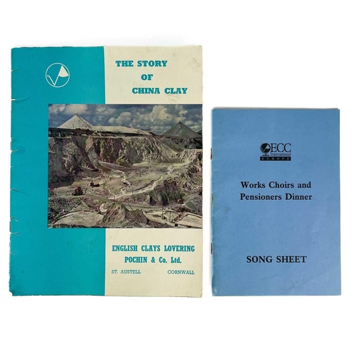 469 - Three works related to China Clay English China Clays Limited, St Austell, Cornwall; privately print... 