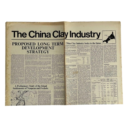 482 - English China Clay Group. Various publications. Seven E. C. C. Reviews for the years 1969 and 1970, ... 