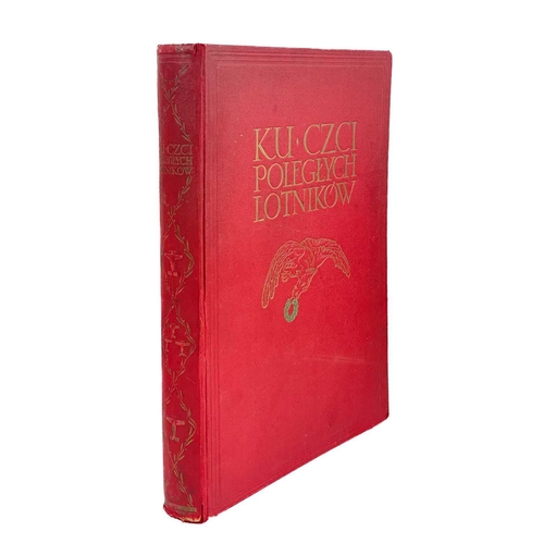 490 - (Military) Commemorative Book. 'In Honour of the Fallen Airmen' 'Księga Pamiątkowa - Ku Czci Poległy... 