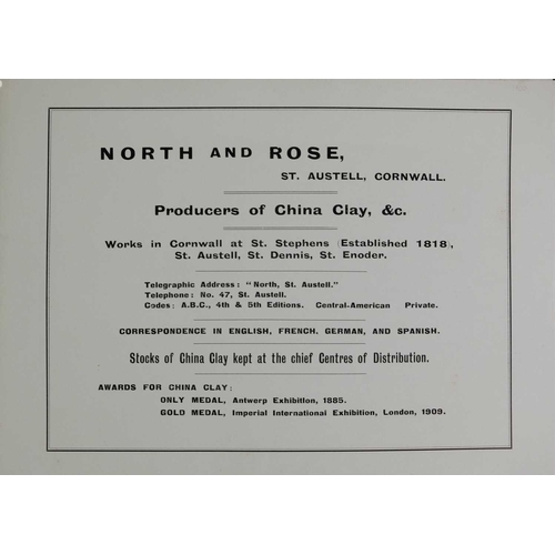 50 - North Cornwall China Clay Company 'A Descriptive Account of the Production of China Clay,' Original ... 