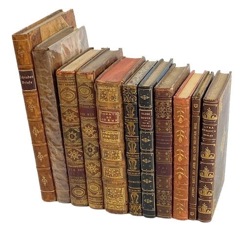 508 - (Bindings and odd volumes) Nineteen works. 'The Antiquarian Itinerary, Comprising Specimens of Archi... 