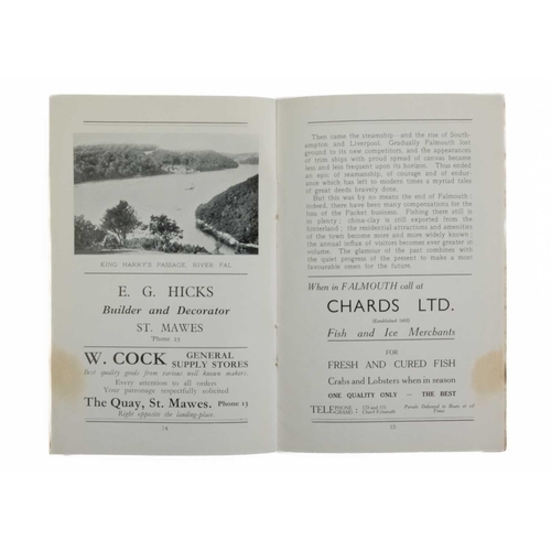 51 - Cornwall's maritime industry. Eight works. R. Morton Nance. 'A Glossary of Cornish Sea-Words,' first... 