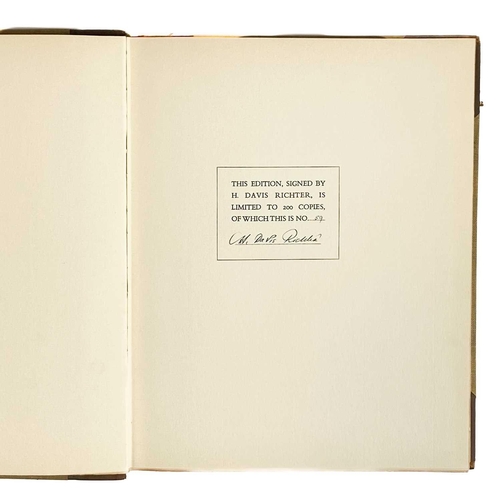 513 - The Art of H. Davis Richter. Limited, numbered and signed by the author. H. Graville Fell Benfleet. ... 