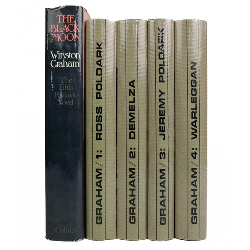 53 - GRAHAM, Winston. The first five works. 'Ross Poldark,' second impression, reprint, unclipped dj by C... 