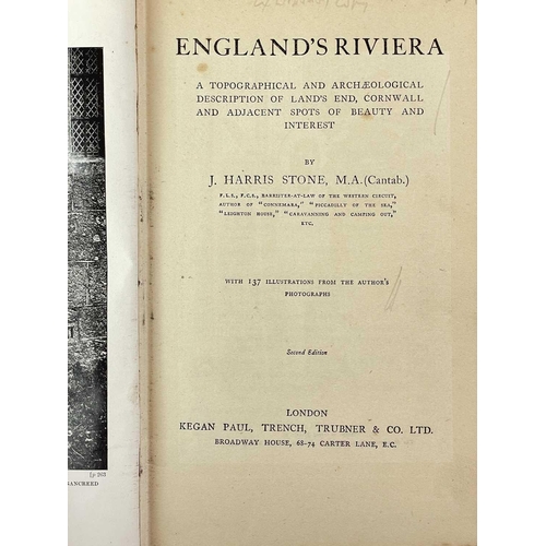 56 - Thirteen works on Cornwall. Thurstan C. Peter and J. J. Daniel. 'A Compendium of the History and Geo... 