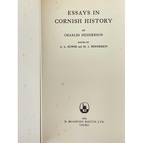 56 - Thirteen works on Cornwall. Thurstan C. Peter and J. J. Daniel. 'A Compendium of the History and Geo... 