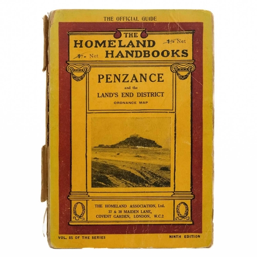 57 - The Homeland Handbooks Four works 'Newquay, The Vale of Lanherne and Perranzabuloe,' fourth edition,... 