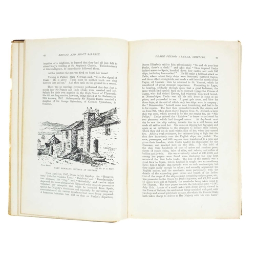 59 - PORTER, Philip E. B  'Around and About Saltash,' 1905. Ex-libris of John Stengelhofen, 305 pages, or... 