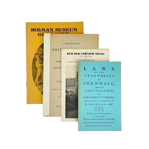 62 - Mining in Cornwall Twenty four booklets. J. C. Burrow and W. Thomas. 'Mongst Mines and Miners,' facs... 