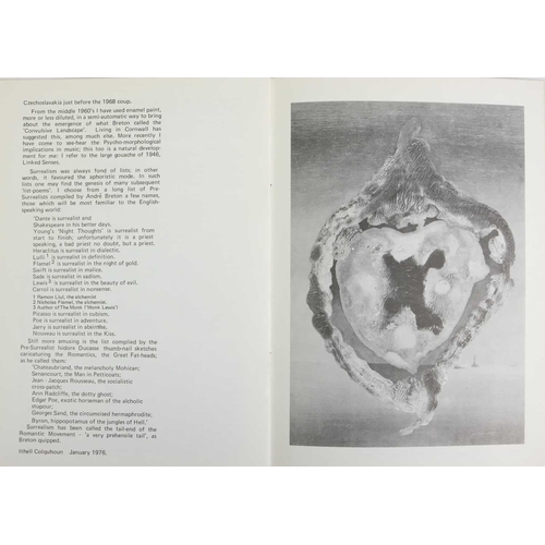 65 - Ithell Colquhoun. 'Surrealism, Paintings, Drawings, Collages 1936-76' Exhibition catalogue shown at ... 