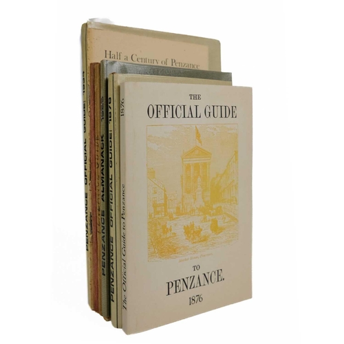 90 - MILLET, G. B (editor) 'Official Guide to Penzance,' Original embossed cloth, rubbed and bumped, late... 