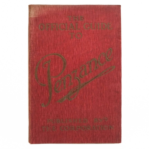 90 - MILLET, G. B (editor) 'Official Guide to Penzance,' Original embossed cloth, rubbed and bumped, late... 