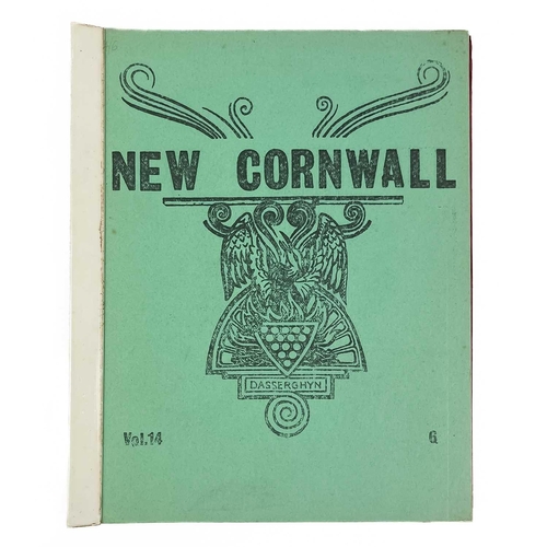 94 - 'Cornish Magazine Illustrated. For One and All,' Vol. 1 No. 1 Photographic printed wraps, coupon cut... 