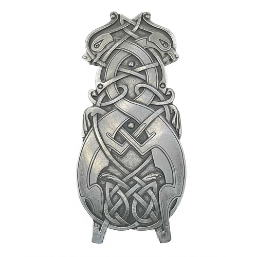 146 - Seamus MORAN (1963) Celtic design wall plaque. height 29cm.