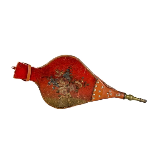 156 - A Victorian copper coal helmet. Height including handle 37.5cm, together with scoop, and a pair of b... 