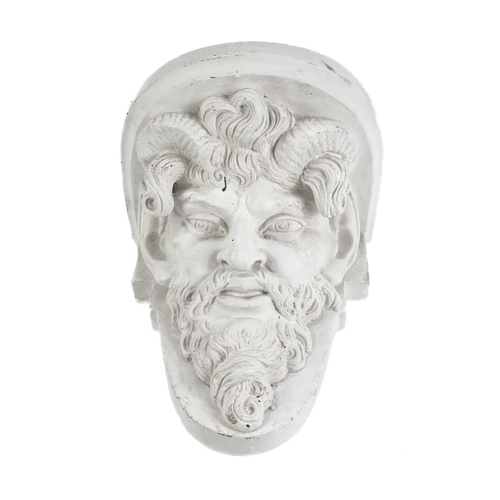 163 - Peter HONE (b.1941) The property of Peter Hone. A pair of plaster wall brackets, cast in relief with... 