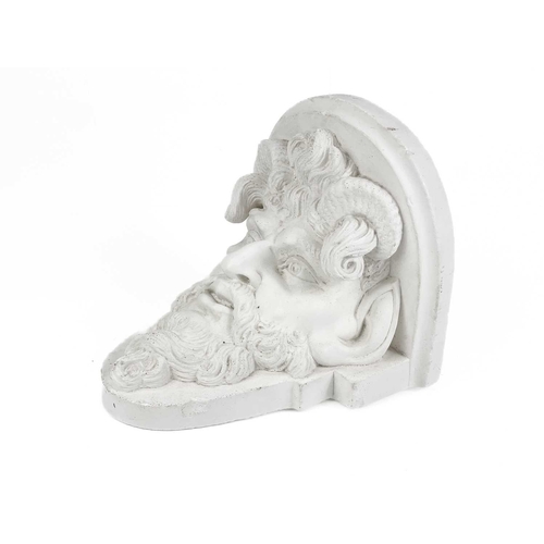 163 - Peter HONE (b.1941) The property of Peter Hone. A pair of plaster wall brackets, cast in relief with... 