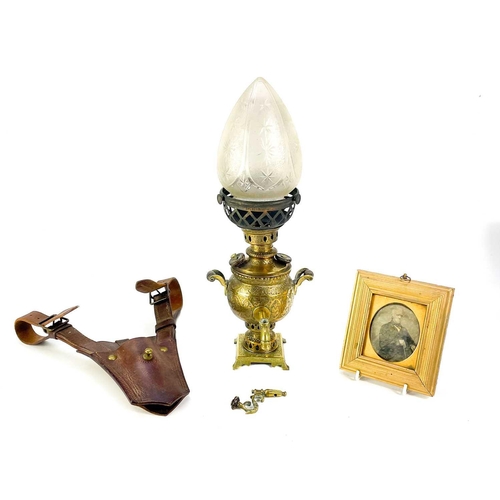 178 - A Daguerreotype portrait of a gentleman. Inscribed in ink to the reverse, Father, Taken in Liverpool... 