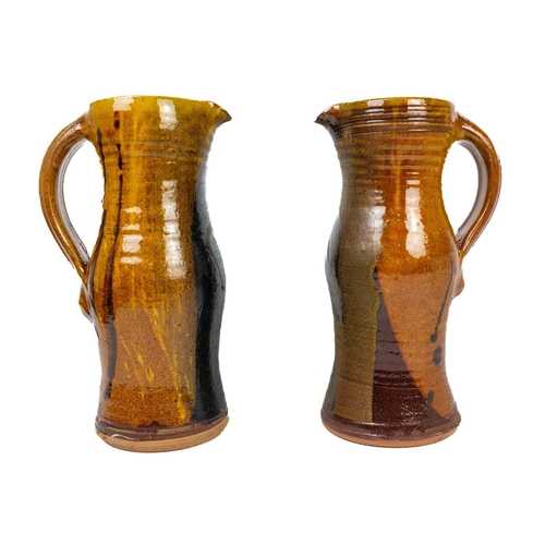 394 - A collection of studio pottery. To include two bowls and a jug by Mary Gibson Horrocks of Buckfast A... 