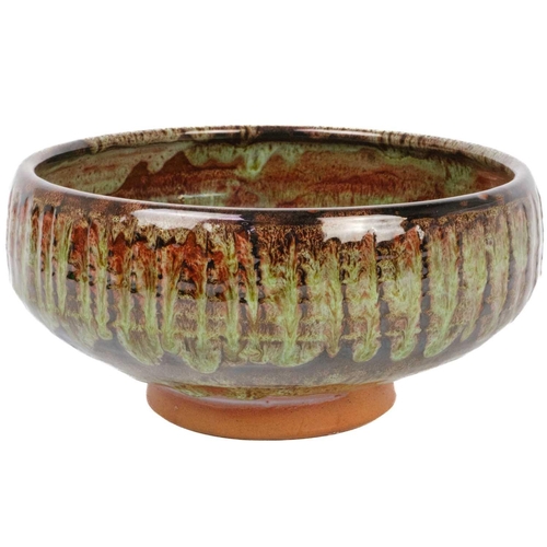 394 - A collection of studio pottery. To include two bowls and a jug by Mary Gibson Horrocks of Buckfast A... 