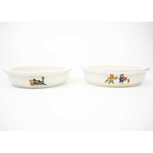 496 - A Burleigh Ware Meadowland pattern tea set. Comprising of six cups, saucers and plates, and a cake p... 