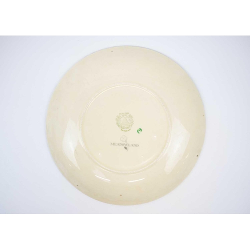 496 - A Burleigh Ware Meadowland pattern tea set. Comprising of six cups, saucers and plates, and a cake p... 