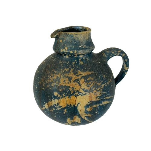 508 - Gerhard LIEBENTHRON (1925-2005) Studio pottery jug. Botterstrasse Pottery, Gerhard Liebenthron stick... 