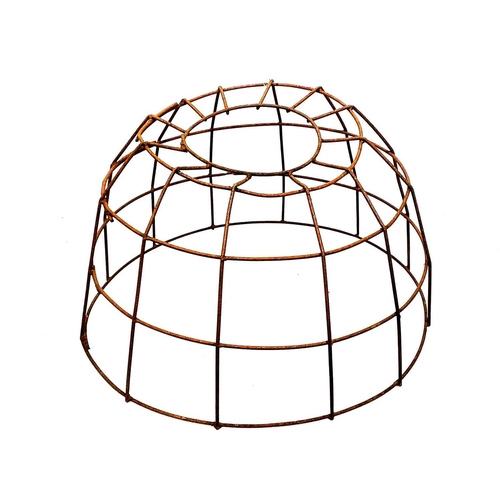 536 - Two crab pots. Great for decorative garden use, diameter 82cm, height 50cm.