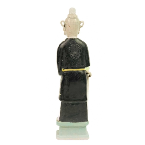 130 - A Chinese pottery figure of Li Tieguai, Qing Dynasty, 19th century. One of the Eight Daoist Immortal... 