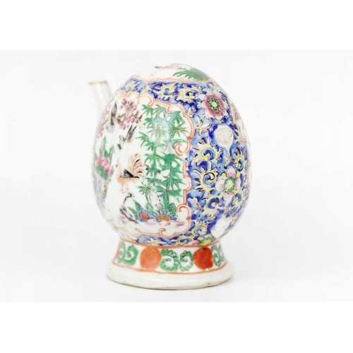 247 - A Chinese famille verte crackle glaze ginger jar, circa 1900. Height 17cm, diameter 15.5cm, a Chines... 