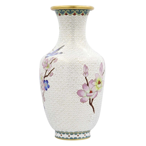 441 - A Chinese cloisonne jardiniere, early 20th century; Height 13cm, diameter 20.5cm and a Chinese clois... 