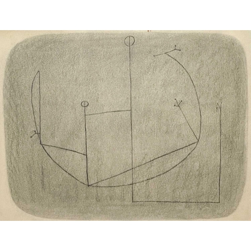 Arthur BERRIDGE (1902-1957) Abstract Figure Drawing Pencil on paper ...