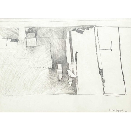 103 - Alexander MACKENZIE (1923-2002) Landscape, 6 August, 1979 Graphite on paper, inscribed and dated, 30... 