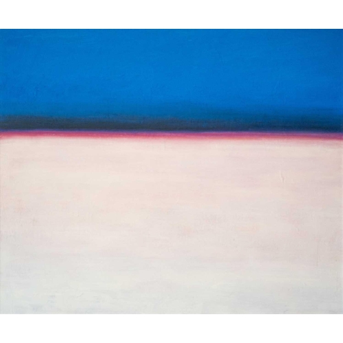 124 - John MILLER (1931-2002) Horizon (1990) Oil on canvas, signed and inscribed to verso, 75 x 91cm, 87 x... 