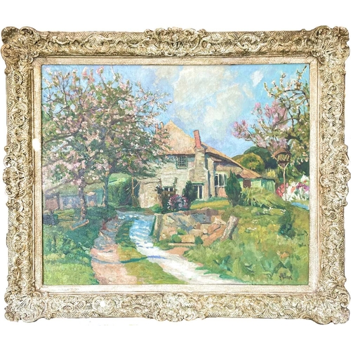 157 - John Anthony PARK (1880-1962) Spring Time  Oil on canvas, signed, 64 x 76 cm, 80cm x 92.5cm framed