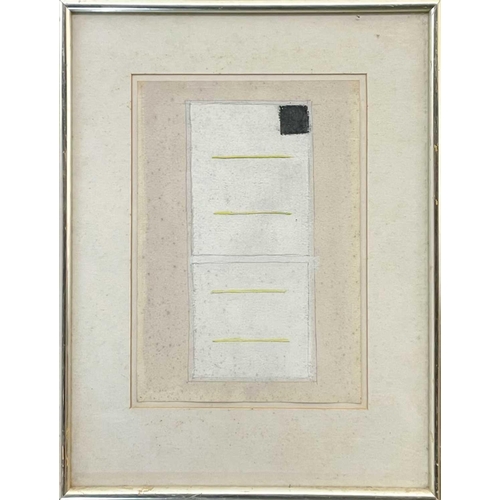 159 - George DANNATT (1915-2009) Preliminary Sketch for 288A & 288B Mixed media Signed and titled to the v... 