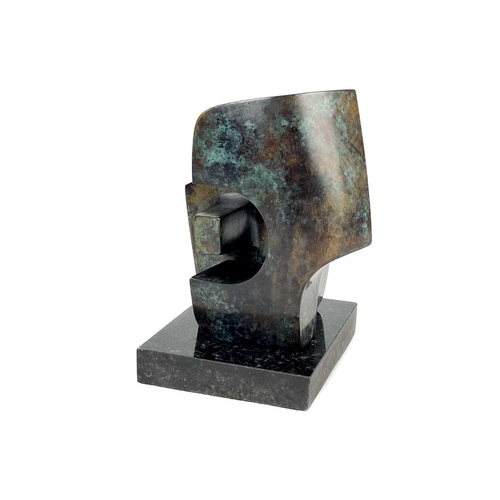 178 - Paul MOUNT (1922-2009) Untitled (Interlocking forms) Bronze with marble base, signed and numbered 5/... 