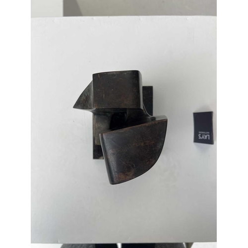 178 - Paul MOUNT (1922-2009) Untitled (Interlocking forms) Bronze with marble base, signed and numbered 5/... 