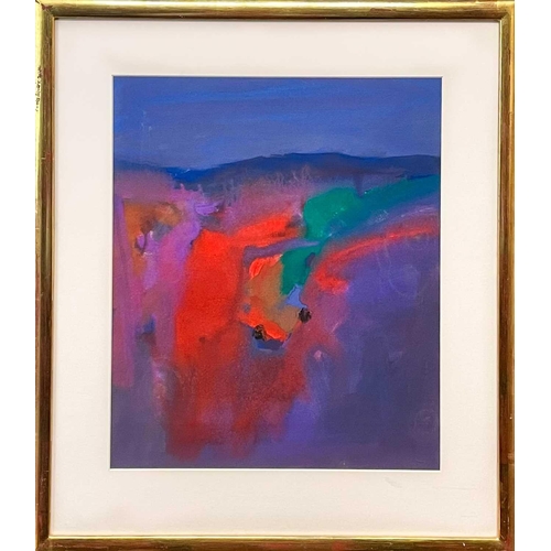 180 - John MILLER (1931-2002) Landscape  Gouache on paper, 45 x 38cm, framed 62 x 54cm New Craftsmen Galle... 