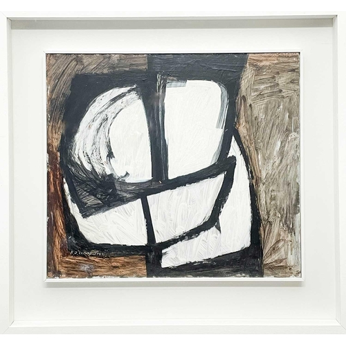 20 - Reginald James LLOYD (1926-2020) Abstract (1962) Oil on board, signed and dated 1962, 40 x 45cm, 59 ... 