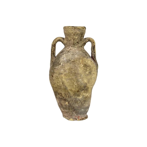 150 - A terracotta amphora. Height 22cm. Maurice Jenkins (1933-2022). North Cornwall collector. Maurice wa... 