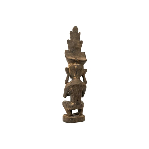 192 - A wood carved ancestor figure Adu Zatua. Possibly from the Nias Islands, height 29cm. Maurice Jenkin... 