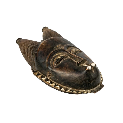 240 - A Baule mask. Ivory Coast, with white pigment, height 35cm. Maurice Jenkins (1933-2022). North Cornw... 