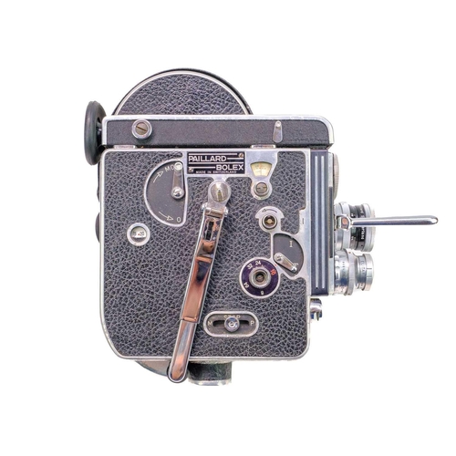 43 - A Paillard Bolex H16 Reflex 16mm cine camera. Together with an Oplenon 3