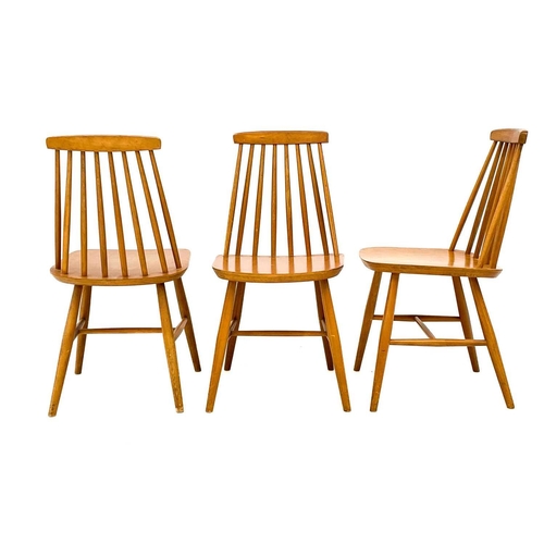 457 - A set of six Habitat chairs and a Habitat table. Dimensions of table height 75cm width 183cm depth 9... 