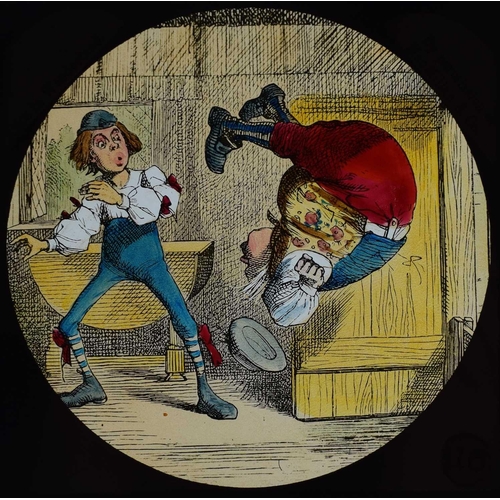 6 - Magic lantern slides, Alice in Wonderland A complete set of 42 illustrations by Tenniel, of Lewis Ca... 