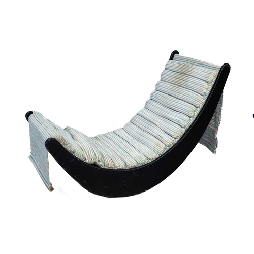 605 - After Verner Panton a Relaxer rocking chair. Height 78cm width 104cm depth 57cm.