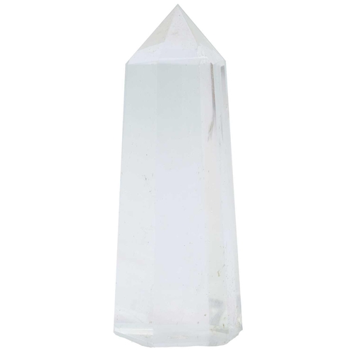 62 - A collection of cut and polished minerals. To include a large graphite point, 13cm high, 7cm wide, 6... 