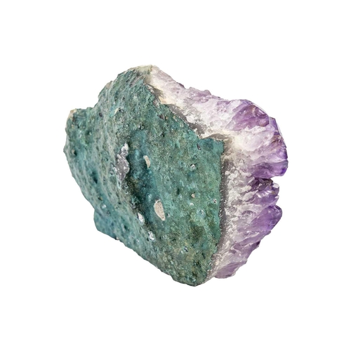 72 - An amethyst geode cluster of large proportions. Deep, vibrant purple in colour, with impressive well... 